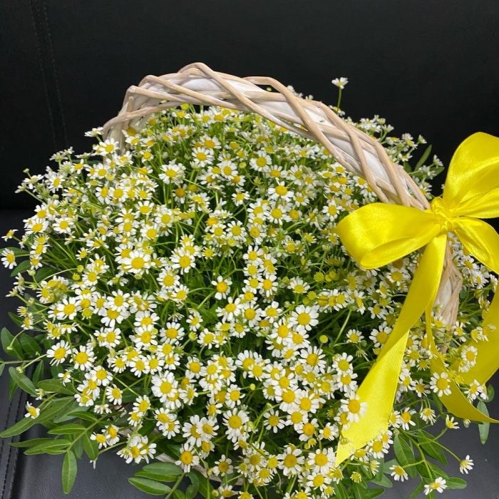 Корзина ромашек, фото 6